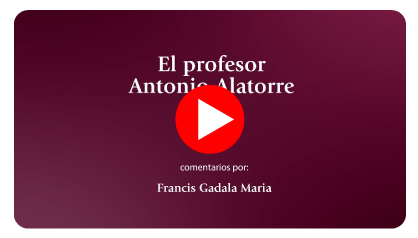 El profesor Antonio Alatorre